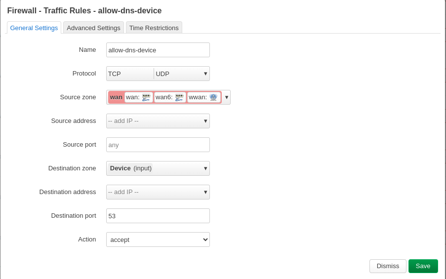 openwrt-allow-dns-traffic-to-device