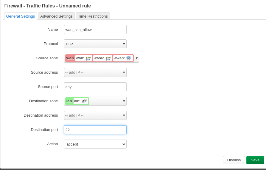 openwrt-firewall-ssh-traffic-from-wan