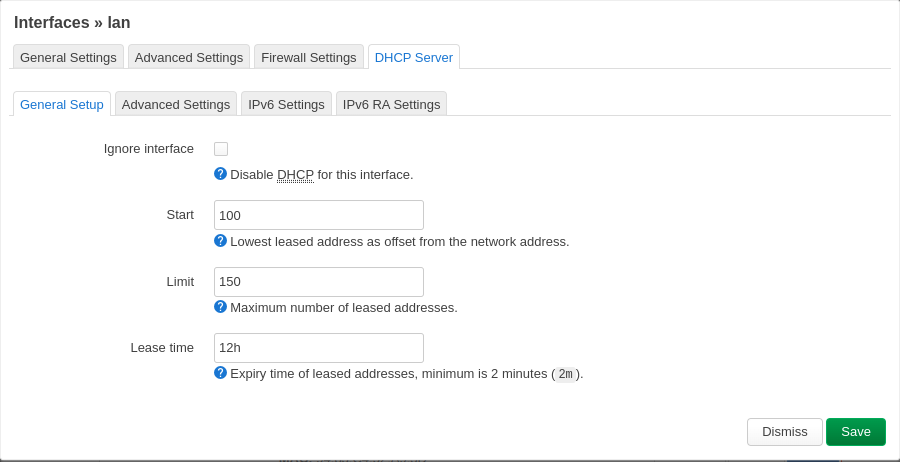 openwrt-lan-dhcp